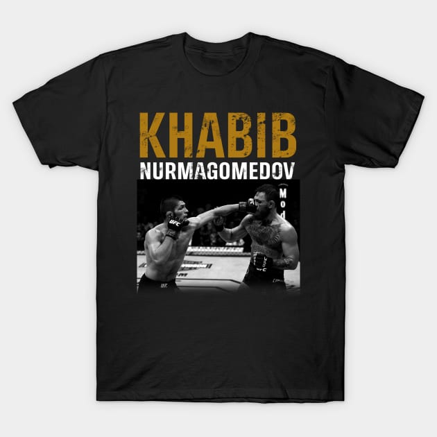 Khabib vs McGregor T-Shirt by TANGKORAK